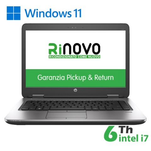RINOVO HP NB REFURBISHED PROBOOK 640 G2 I5-6X00 DDR 16GB SSD 240GB W11P 14 1Y 3M BATTERIA