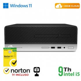 RINOVO PC HP 400-600 G5 SFF i5-9X00 DDR4 8GB SSD 256GB W11 CLOUD 20GB Grade A 1Y Warranty + NORTON + RINOVO PC HP 400-600 G5 SFF i5-9X00 DDR4 8GB SSD 256GB W11 CLOUD 20GB Grade A 1Y Warranty + NORTON +