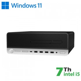 RINOVO HP PC REFURBISHED 600 800 G3 SFF I5-7X00 DDR4 16GB SSD 480GB W11P NO DVD 1Y