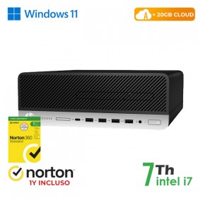 RINOVO PC HP REFURBISHED 600-800 G3 SFF i7-7X00/DDR4 16GB/SSD 128GB+500GB HDD/W11P/CLOUD20GB/Grade A 1Y Warranty + NORT RINOVO PC HP REFURBISHED 600-800 G3 SFF i7-7X00/DDR4 16GB/SSD 128GB+500GB HDD/W11P/CLOUD20GB/Grade A 1Y Warranty + NORT