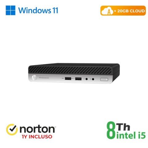 RINOVO Ultra Mini PC DM HP 400 G4 i5-8X00T SODDR4 8GB SSD 256GB W11P CLOUD20GB Grade A 1Y Warranty + RINOVO Ultra Mini PC DM HP 400 G4 i5-8X00T SODDR4 8GB SSD 256GB W11P CLOUD20GB Grade A 1Y Warranty +
