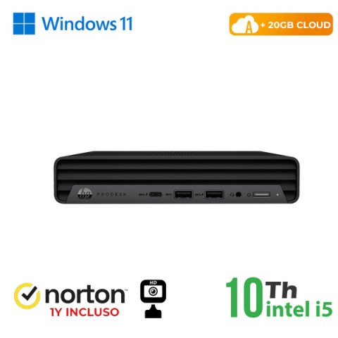 RINOVO HP ULTRA MINI PC REFURBISHED DM 600-800 G6 i5-10X00T SODDR4 8GB SSD 256GB W11P CLOUD20GB GRAD