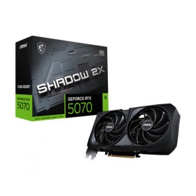 MSI VGA GEFORCE RTX 5070, RTX 5070 12G SHADOW 2X OC, 12GB GDDR7, HDMI/DP*3, ATX, DUAL FAN, BULK EDIT, SENZA SCATOLA