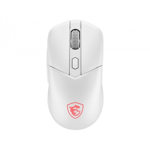 MSI MOUSE VERSA 300 W BIANCO, WIRELESS, OTTICO, 8000DPI,6 PULSANTI CON ROTELLA