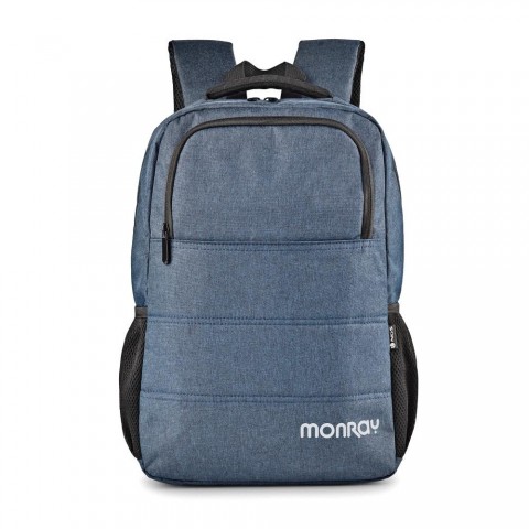 NGS MONRAY SACKS CHARTER ZAINO PROTETTIVO PER LAPTOP FINO A 15.6" COLORE BLU SCURO MARMORIZZATO