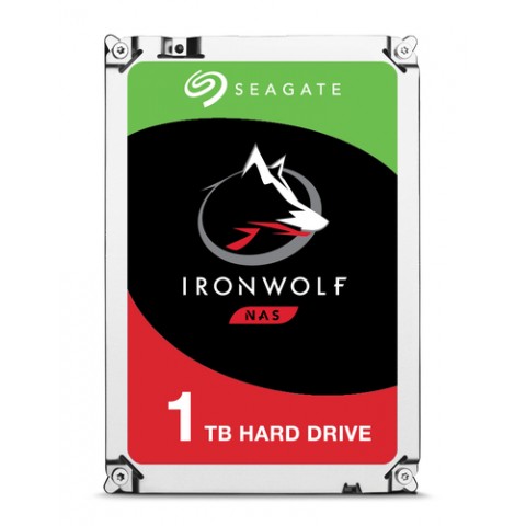 SEAGATE HDD IRONWOLF 1TB 3,5 5900RPM SATA 6GB/S BUFFER 64MB  ** RICONDIZIONATO**