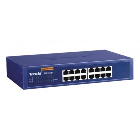 TENDA SWITCH 16 PORTE GIGABIT UNMANAGED DESKTOP/RACKMOUNT