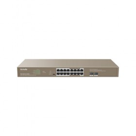 TENDA SWITCH 16GE+2SFP ETHERNET SWITCH WITH 16-PORT POE