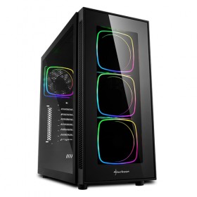SHARKOON CASE TG6 RGB, ATX, 7 SLOTS EXPANSION, 3 USB 3.0, 2 USB 2.0, DRIVE BAY DA 2,5"/3,5" SHARKOON CASE TG6 RGB, ATX, 7 SLOTS EXPANSION, 3 USB 3.0, 2 USB 2.0, DRIVE BAY DA 2,5"/3,5"
