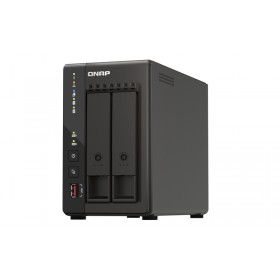 QNAP NAS TS-253E Tower 2-Bay CPU Celeron J6412 Dual Core + 8 GB DDR4 2x M.2 gen.3x1 + 2x 2.5 GbE