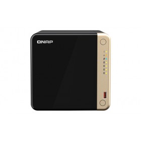 QNAP NAS - 4-BAY DESKTOP NAS, 4 X 3.5"/2.5" SATA 6GB/S DRIVE BAYS, 2 X M.2 2280 PCIE GEN 3 X1 SLOTS,