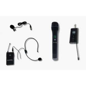 EMPIRE MEDIA KIT RICEVITORE UHF + MIC ICE + MIC NECK