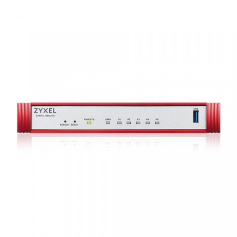 ZYXEL FIREWALL 5P GBE 2P GBPS WAN-VPN 20 IPSEC 15 SSL - INCL.1Y SECURITY PACK