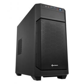 SHARKOON CASE MINI-ITX, MICRO-ATX, 2XUSB3.0, AUDIO IN-OUT, 1X120MM FAN FRONT, 1X120MM FAN REAR