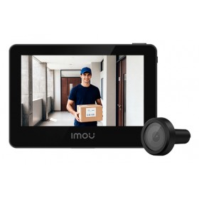 IMOU Spioncino Elettronico a batteria 3K + schermo LCD