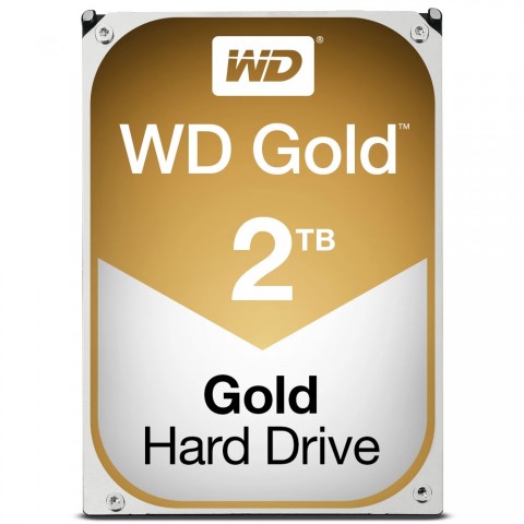 WESTERN DIGITAL HDD INTERNO GOLD 2TB 3.5 SATA 6GBS 7200RPM