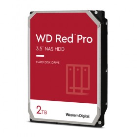 WESTERN DIGITAL HDD RED PRO 2TB 3,5 7200RPM  SATA 6GB/S BUFFER 64MB ** RICONDIZIONATO **