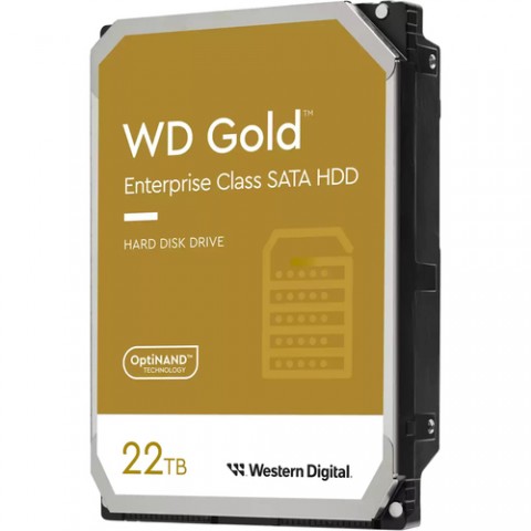 WESTERN DIGITAL HDD GOLD ENTERPRISE 22TB 3.5 SATA 6GB/S 7200RPM
