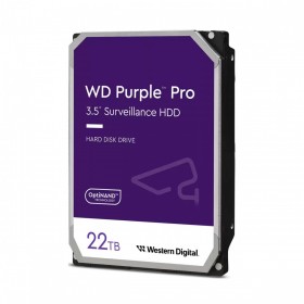 WESTERN DIGITAL HDD INTERNO PURPLE PRO 22TB 3.5 SATA 6GBS 7200RPM 512 MB WESTERN DIGITAL HDD INTERNO PURPLE PRO 22TB 3.5 SATA 6GBS 7200RPM 512 MB