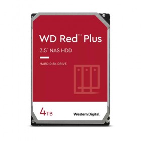 WESTERN DIGITAL HDD RED PLUS 4TB 3,5" 5400RPM SATA 6GB/S BUFFER 256MB