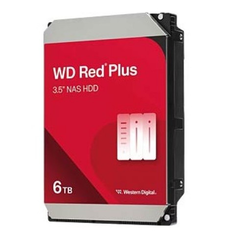 WESTERN DIGITAL HDD RED PLUS 4TB 3,5" 5400RPM SATA 6GB/S BUFFER 256MB WESTERN DIGITAL HDD RED PLUS 4TB 3,5" 5400RPM SATA 6GB/S BUFFER 256MB
