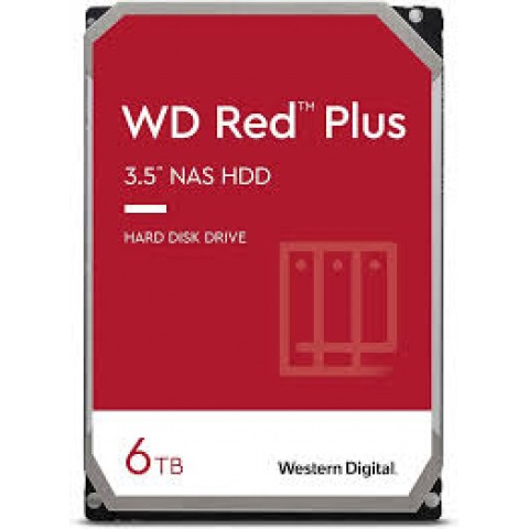 WESTERN DIGITAL HDD RED 6TB 3,5" 5.4K SATA 256MB CACHE    ** RICONDIZIONATO**