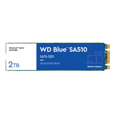 WESTERN DIGITAL SSD BLUE 2TB M.2 SA510 2280 SATA III 6 GBS