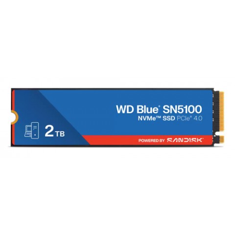 WESTERN DIGITAL SSD INTERNO  BLU SN5100 M2 PCI EXPRESS 2TB