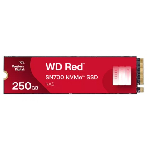 WESTERN DIGITAL SSD RED 250GB SN700 NVME M.2 PCIE GEN3 5Y WARRANTY