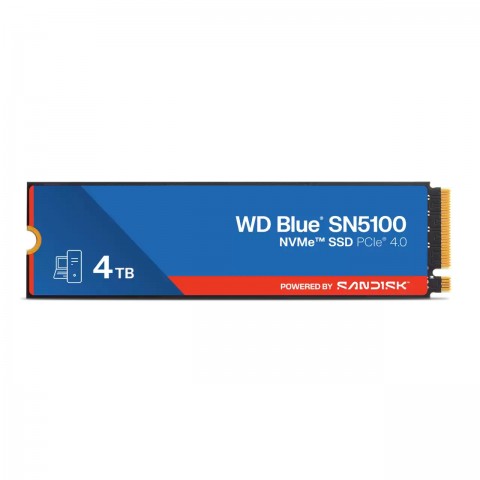 WESTERN DIGITAL SSD BLUE 4TB SN5100 PCIE 1000GB M2