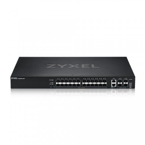 ZYXEL SWITCH MANAGED LAYER 3 LITE, 24X SFP GB, 2X 10G, 4 SFP+, RACK, NFLEX