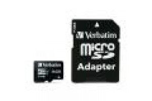 VERBATIM MICRO SDHC 16GB CLASS 10 + ADATTORE