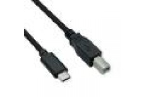 VALUE CAVO PER STAMPANTE USB2.0 CABLE TYPE  Type C, C - B, M/M, NERO, 3M