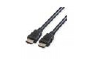 ROLINE GREEN CAVO HDMI HIGH SPEED CABLE, M/M, BLACK, 1M
