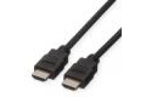 ROLINE GREEN CAVO HDMI HIGH SPEED CABLE E ETHERNET, M M, BLACK, 2M