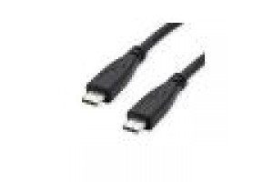 ROLINE GREEN CAVO USB3.2 GEN2, PD 20V5A, WITH EMARK, C - C, M/M, BLACK, 0.5M