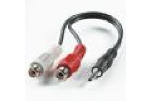 VALUE CAVO STEREO JACK 3.5MM (M) - CINCH (2X M), 0.2M