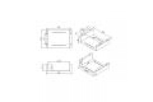 ROLINE ALLOGGIO SOTTOSCRIVANIA PER KVM/NUC/MINIPC/APPLE MAC MINI