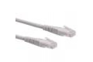 ROLINE CAVO UTP PATCHCORD CAT.6, CLASS E, GRIGIO, 3M