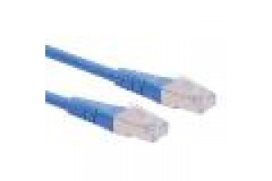 ROLINE CAVO S/FTP (PIMF) PATCHCORD CAT.6/CLASS E, BLU, 20M ROLINE CAVO S/FTP (PIMF) PATCHCORD CAT.6/CLASS E, BLU, 20M