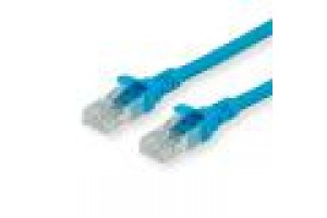 ROLINE  CAVO UTP PATICHCORD CAT.6A, COMPONENT LEVEL, LSOH, BC, AWG24, POE,  BLU 5MT