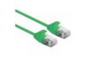 ROLINE CAVO UTP, DATA CENTER PATCHCORD CAT.6A/CLASS EA, LSOH, SLIM, VERDE, 0.5M ROLINE CAVO UTP, DATA CENTER PATCHCORD CAT.6A/CLASS EA, LSOH, SLIM, VERDE, 0.5M