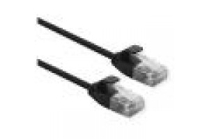 ROLINE CAVO DI RETE UTP DATA CENTER PATCH CORD CAT.6A (CLASS EA) LSOH SLIM 1.5 M NERO