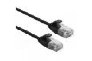 ROLINE CAVO DI RETE UTP DATA CENTER PATCH CORD CAT.6A (CLASS EA) LSOH SLIM 3 M NERO