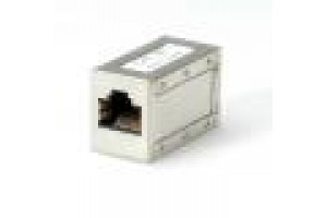 ROLINE ACCOPPIATORE MODULARE CAT5E CLASSE D STP RJ45 ARGENTO