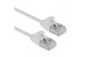 ROLINE GREEN CAVO DI RETE U/FTP DATACENTER PATCHCORD CAT.6A/CLASS EA, LSOH/TPE, SLIM, GRIGIO, 0.5M