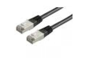 VALUE CAVO DI RETE S/FTP (PIMF) PATCH CORD, CAT.6 (CLASS E), BLACK, 2 M