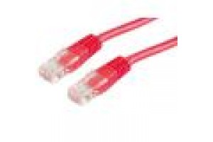 VALUE CAVO UTP PATCHCORD CAT.6/CLASS E, ROSSO, 10M