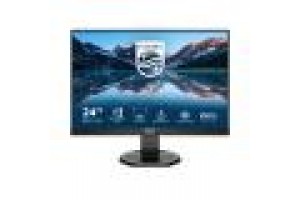 PHILIPS MONITOR 24,1 LED IPS 16:10 WUXGA 4MS 300 CDM, VGA/DVI/HDMI/DP, PIVOT, MULTIMEDIALE