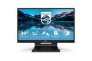 PHILIPS MONITOR TOUCH 23,8 LED IPS 16:9 FHD 5MS 250 CDM, VGA/DVI/DP/HDMI, IP54, MULTIMEDIALE, BASE RIPIEGABILE